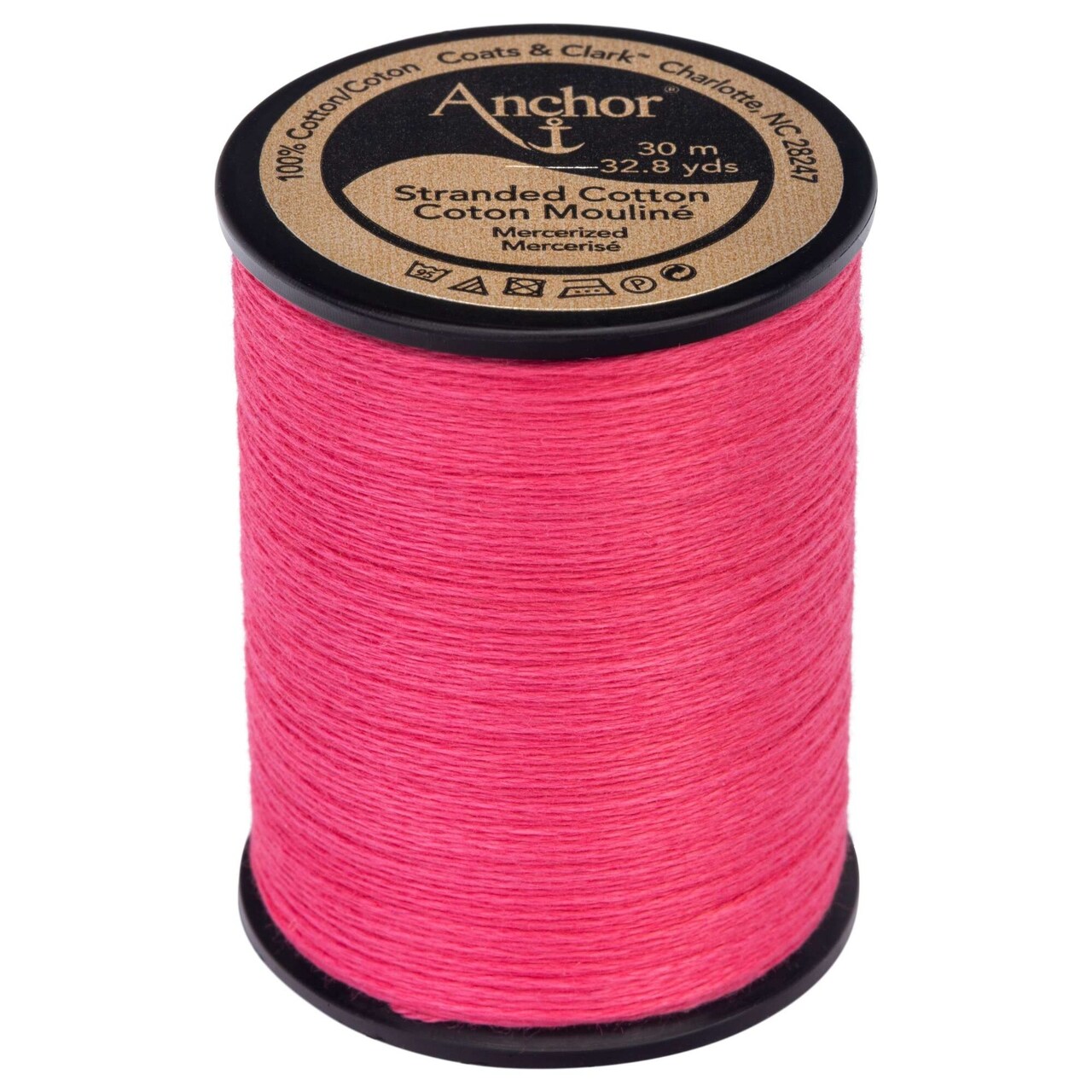 Anchor 6-Strand Embroidery Floss Spool 32.8yd-China Rose Dark